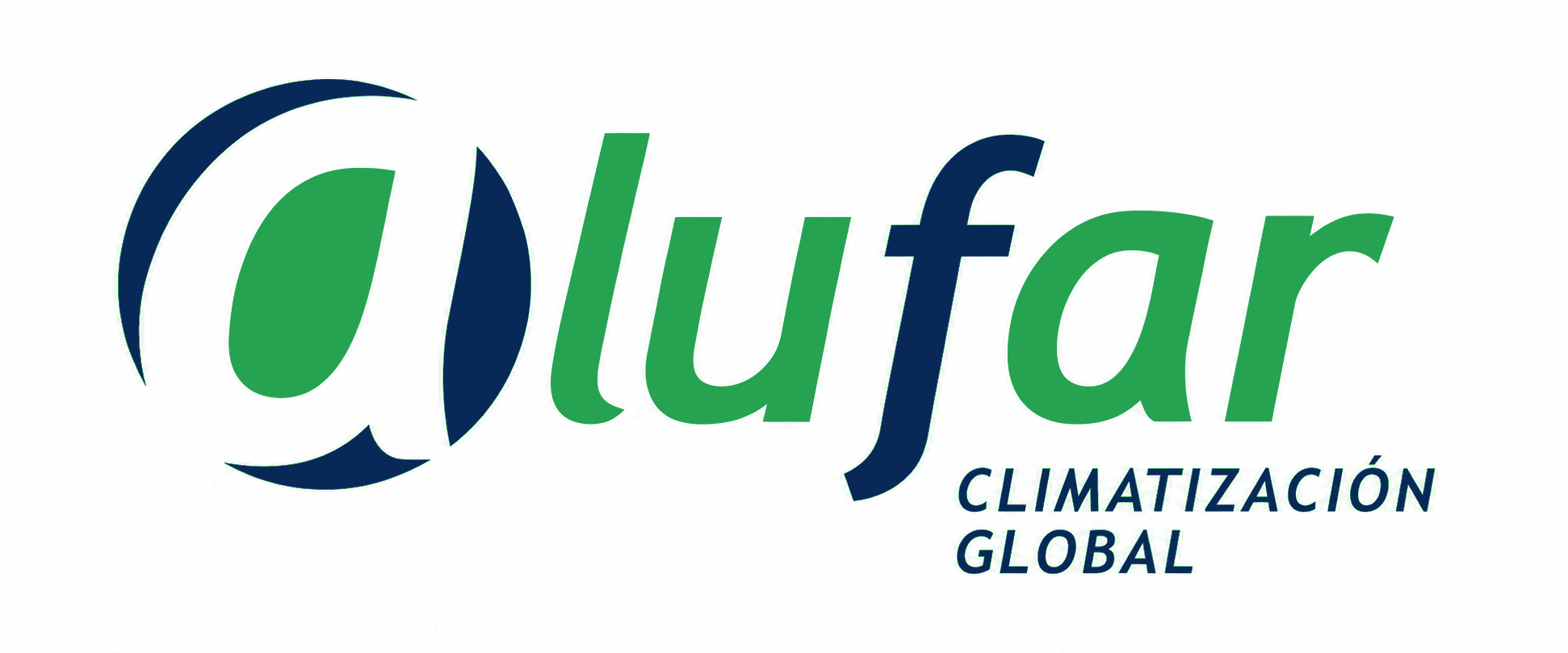 Logotipo oficial de ALUFAR Climatización Global